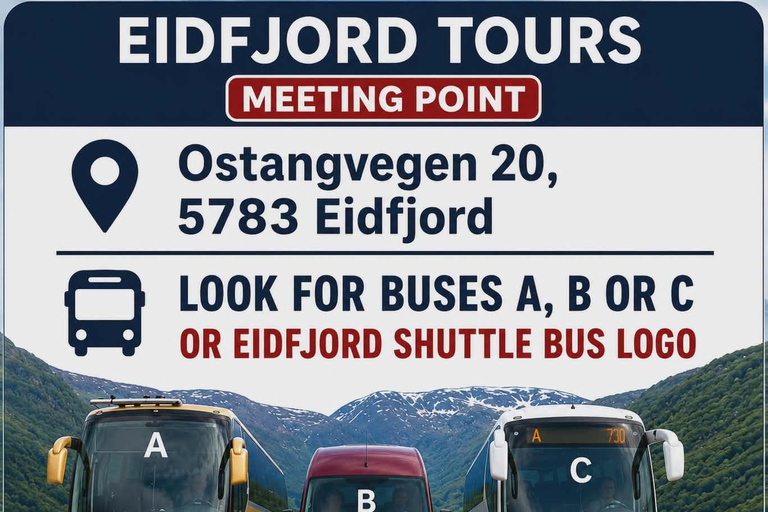 ULTIMATE Eidfjord TOUR: Waterfall, Sky Bridge & Glacier 3,5H Ultimate Eidfjord Tour: Vøringsfossen & Scenic Views!