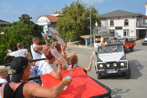 From Alanya: Jeep Safari with Lunch, Dim River & Cave