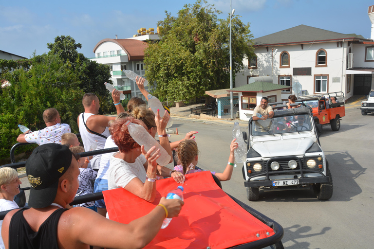 From Alanya: Jeep Safari with Lunch, Dim River & Cave