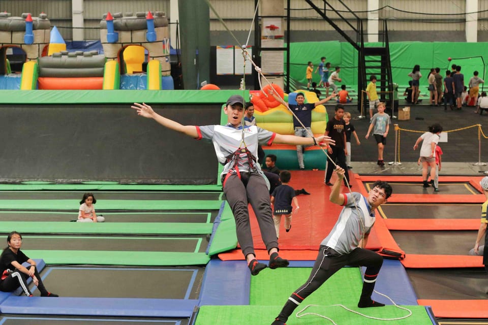 Jump street hotsell indoor trampoline park