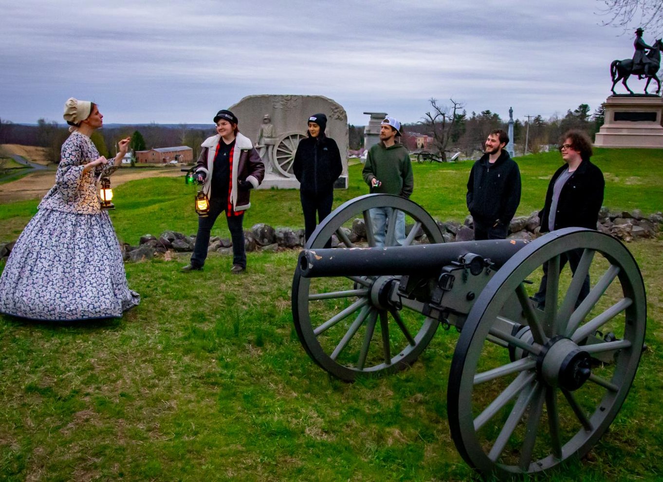 Borgerkrigens spøgelser: Ekkoer fra de faldne Gettysburg spøgelsestur