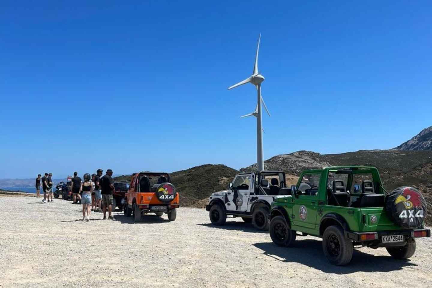 科斯岛探险：导游带领的吉普车或四轮摩托越野之旅，含饮料和午餐