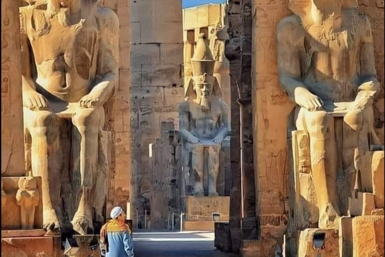 Privétour van een halve dag door Karnak en de Luxor-tempel met pick-up