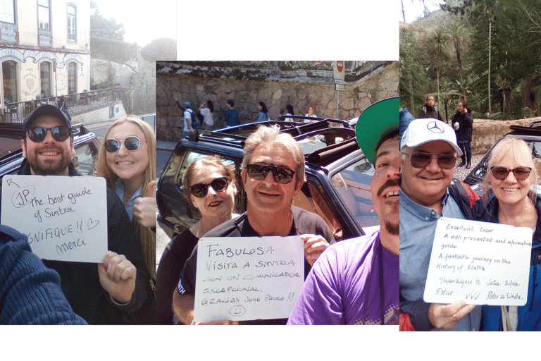 Multi-Mode Sintra-Cascais Nat-Park, Epic Land Full Day Tour! Grand Tour with Meeting Point in Sintra