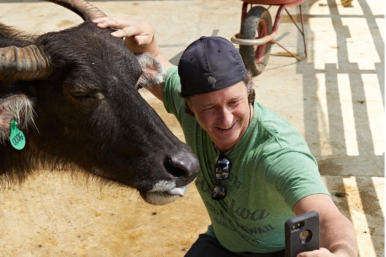 Luang Prabang: excursión a una granja y aventura con bufé de búfalo