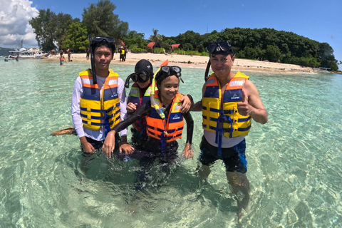 Explore and snorkeling Gili Nanggu Secret Island