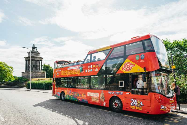Edinburgh: 24-timers billet hop-on hop-off-bus | GetYourGuide
