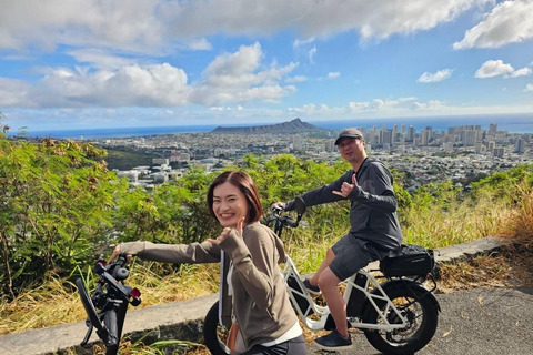 Honolulu: Tantalus Lookout (Mountains to Ocean) E-Bike Tour