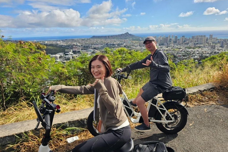 Honolulu: Tantalus Lookout (Mountains to Ocean) E-Bike Tour