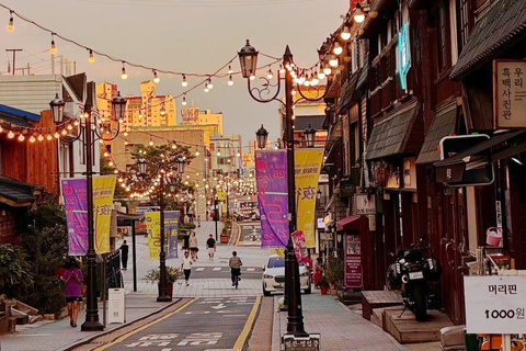 Incheon Luge &amp; Railbike &amp; Gaehangjang &amp; Parque HaneulSalida 3 de la estación Hongik University