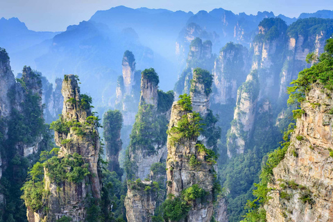 Zhangjiajie : visite privée de la montagne Tianmen et du parc forestier