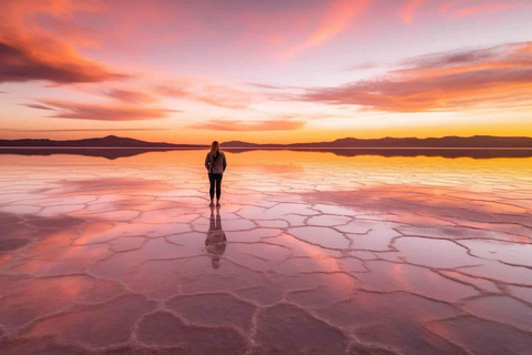 Ab San Pedro de Atacama: 3-tägige Tour durch die Salzwiesen von Uyuni