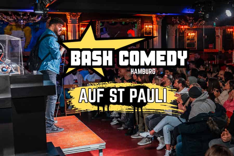Hamburg St. Pauli: Bash Comedy die Stand Up Comedy Show. Foto: GetYourGuide Hamburg St. Pauli: Bash Comedy die Stand Up Comedy Show. Foto: GetYourGuide