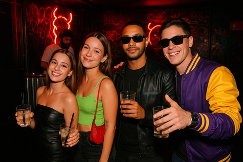 Valência: experiência guiada de pub crawl com entrada em discotecaValência: Experiência guiada de pub crawl com entrada em discoteca