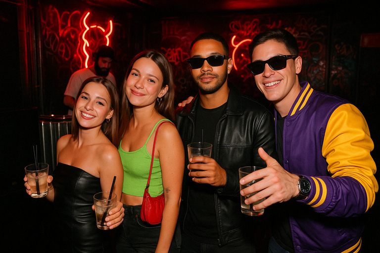 Valência: experiência guiada de pub crawl com entrada em discotecaValência: Experiência guiada de pub crawl com entrada em discoteca