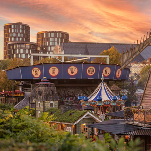 Copenhagen Tivoli Gardens Halloween Entry Ticket & Ride Pass