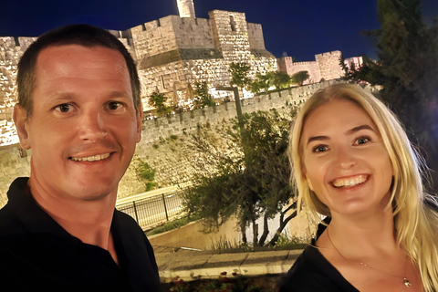 Jerusalem After Dark: Old City Sunset Walking Tour & Wine