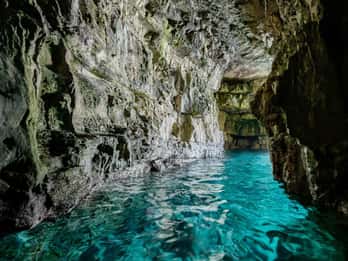 From Fazana: Sea caves, hidden island, cliffs and more...