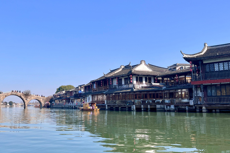 Shanghai: Zhujiajiao Water Town with Tea Ceremony Experience Zhujiajiao Water Town with Tea Ceremony & Boat Ride