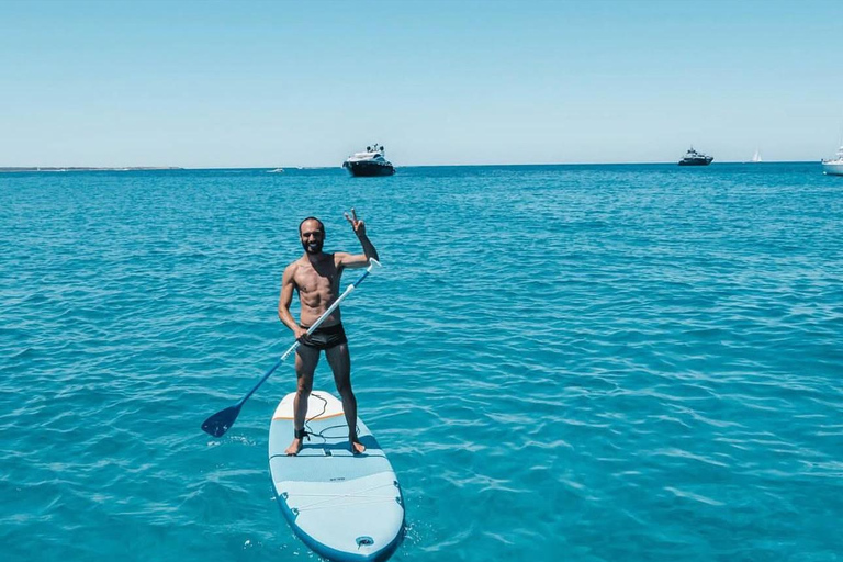 Ibiza: Formentera Cruise with Paella, Open Bar & Swim Stop