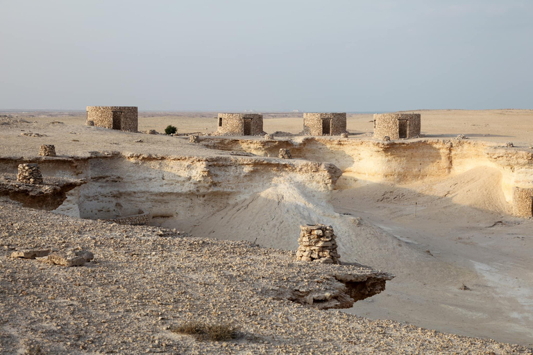 Viagem de 1 dia em Doha: Viagem de 1 dia ao oeste do Qatar para Zekreet e Film City