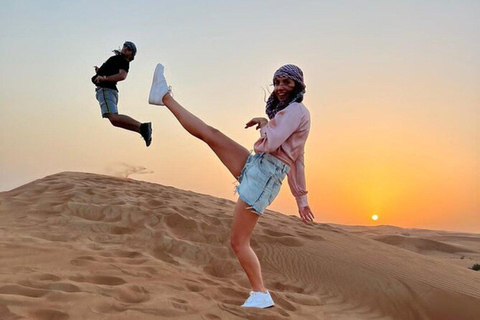 Agadir: Sunset Sandboarding Adventure, Canyon Tour & Dinner