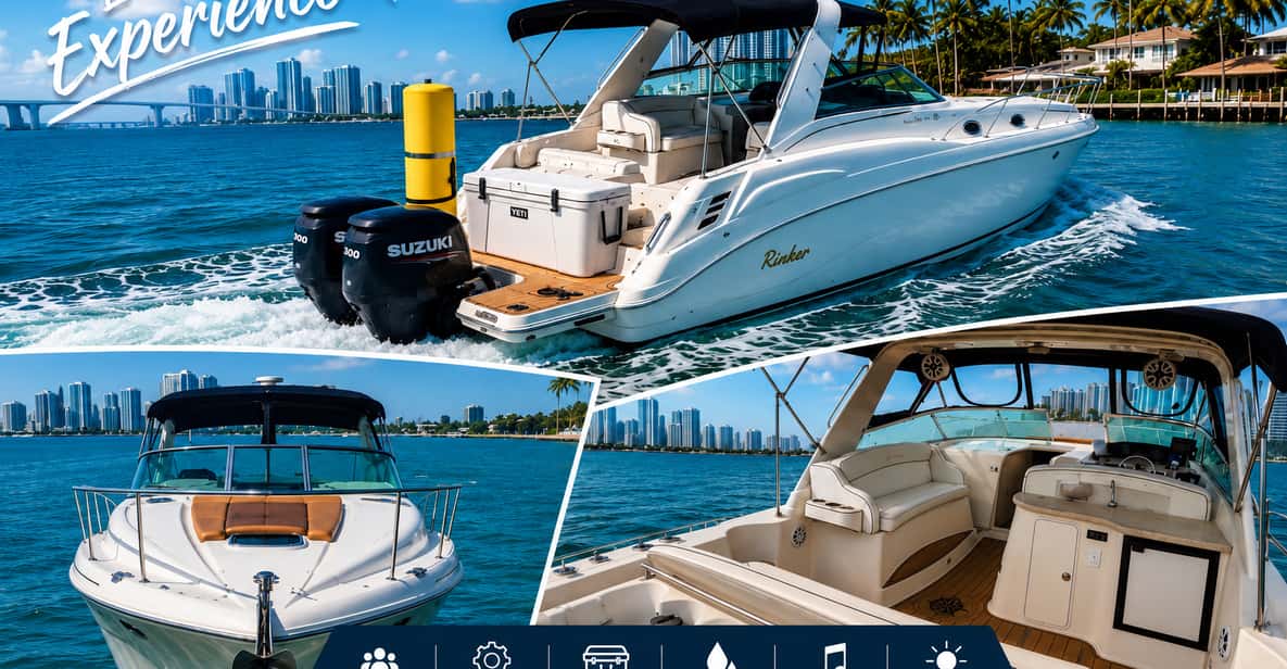 Miami Private Yacht Experience - Skyline, Bay & Fun — a boat tour from Miami, USA