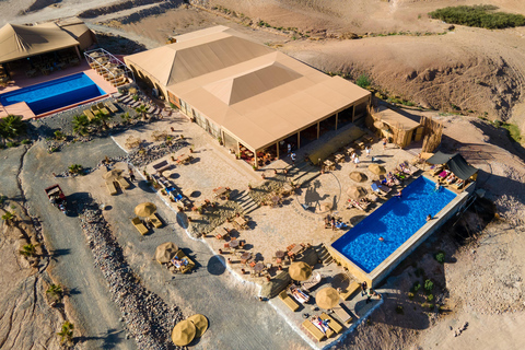 Marrakech: Overnight in Agafay Desert with Dinner & Campfire From Marrakech: Agafay Overnight with Dinner, Fire & Music