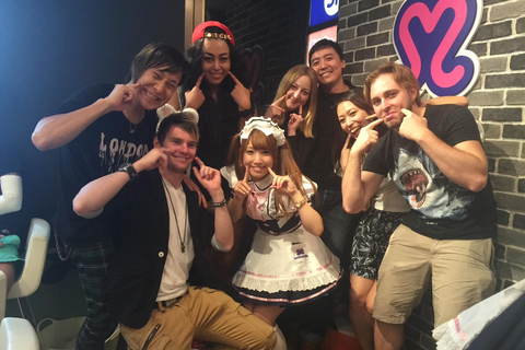 Osaka Tour OTAKU DenDenTown,Maid café,Shopping,Photo Booth