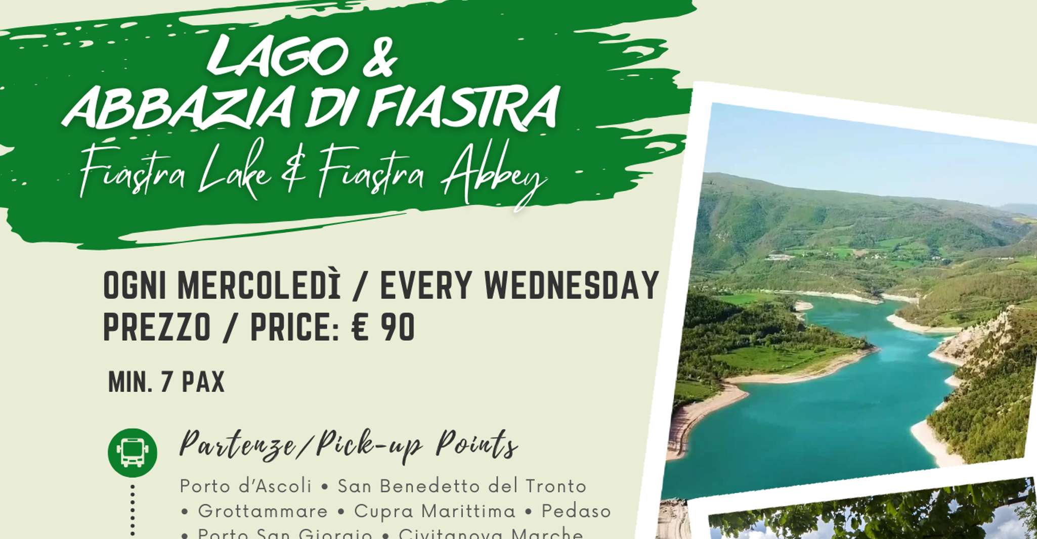 E-Bike al Lago di Fiastra e l'Abbazia Cistercense