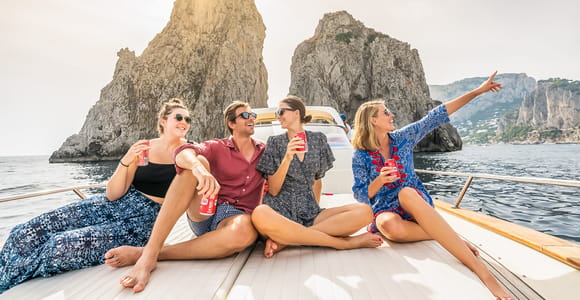 Sorrento: Exklusive Capri-Bootsfahrt und optionale Blaue Grotte