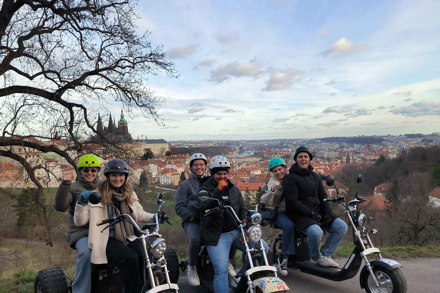 Prague: City Highlights Tour by Electric Trike