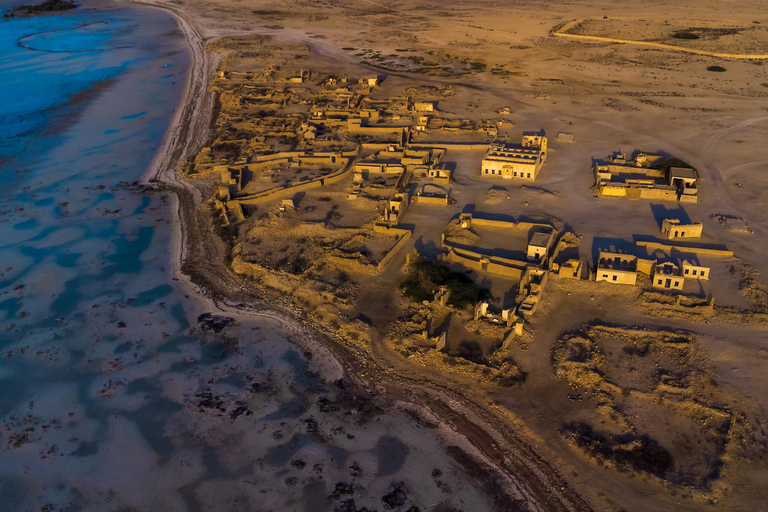 شمال قطر: قلعة الزبارة، وشاطئ الذخيرة، والجزيرة الأرجوانية