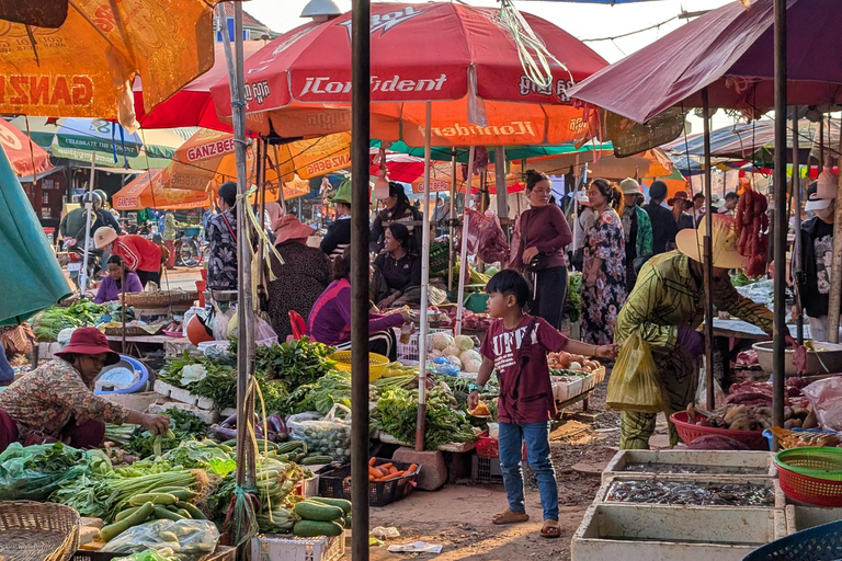 Siem Reap: Riverside Cooking Class with Picnic Dinner