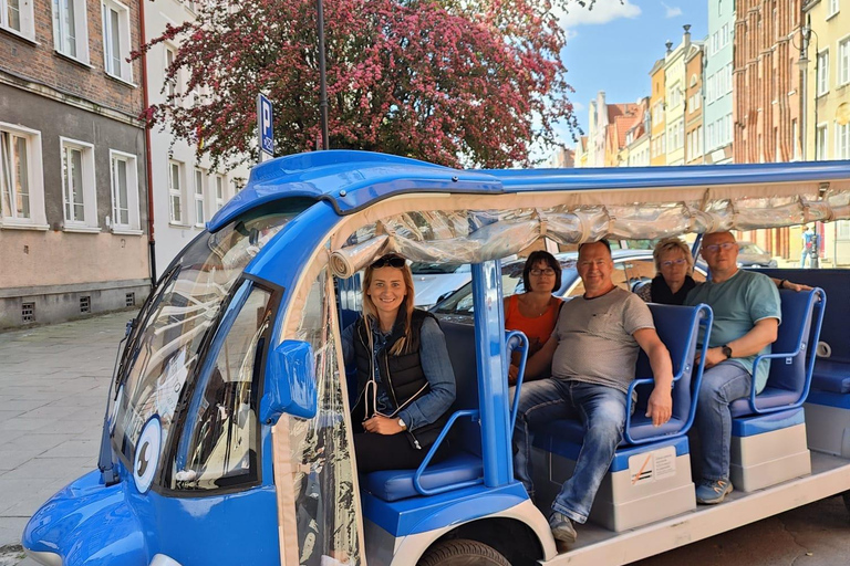 Gdansk: City Tour Golf Cart Main & Old City Sightseeing Tour Group Shared Regular Tour From Meeting Point