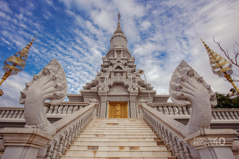 Phnom Penh: Phnom Oudong y Aldea de Koh Chen - Almuerzo incluido