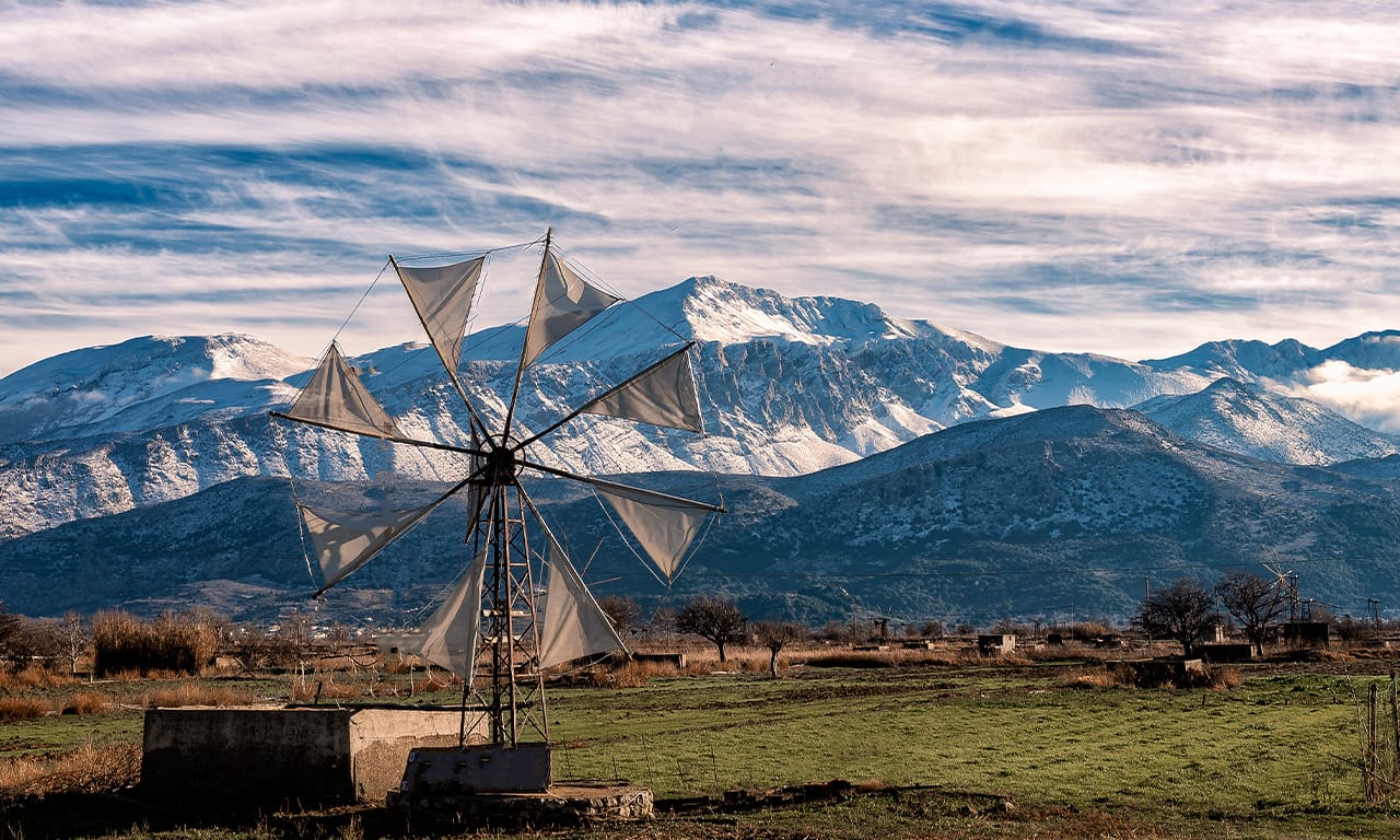 Kreta: Lasithi Plateau & Knossos Palast Tagestour