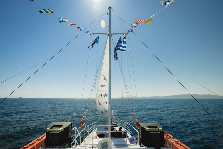 Athens: Full-Day Island Cruise, 4 Stops & Taverna Lunch