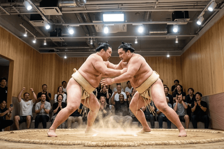 Kyoto: Sumo Show with Experience & Photo