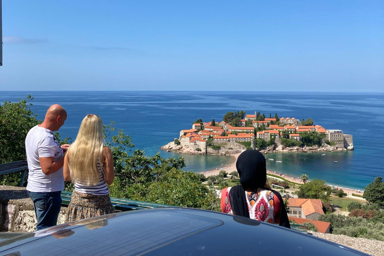 Sveti Stefan, Skadar lake, Cetinje, View point on Boka bay.