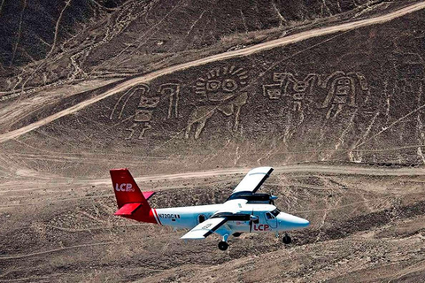 Vanuit Ica: Nazca Lines vlucht met ophaal- en terugbrengservice naar je hotel