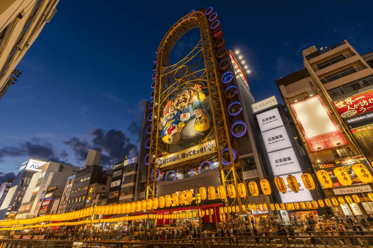 Osaka Private Highlights: Castle, Shinsekai & Dotonbori