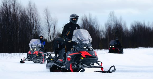 Levi: 30-Minute Snowmobile Adventure