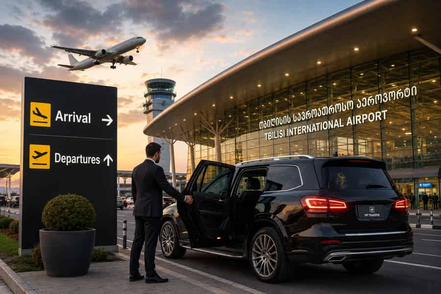 Transfer zwischen Flughafen Tiflis und Innenstadt. Foto: GetYourGuide