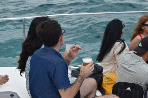 Cancún: Bezoek Isla Mujeres in een Catamarantocht voor alleen volwassenenTour vanuit Playa del Carmen