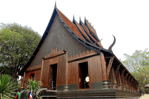 Chiang Rai: 3 tempels en Gouden Driehoek dagtour