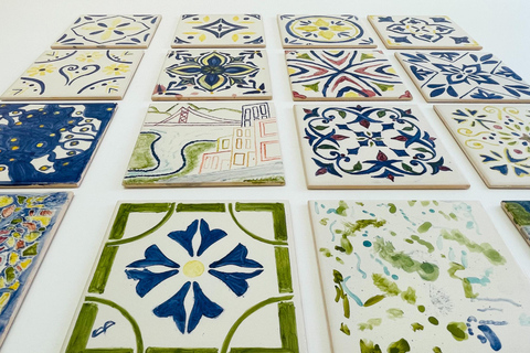 Paint Your Tile and Create Your Unique Piece in an Art Gallery in Lisbon Paint Your Own Tile and Create Your Unique Piece in an Art Gallery in Lisbon