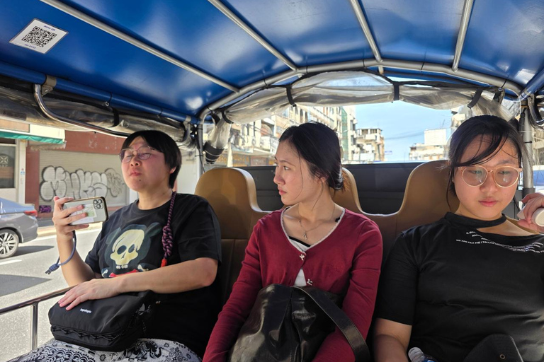 Bangkok: Old City Electric Tuk-Tuk Tour with Guide Private Tour no pick up