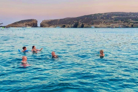 Privé boottocht: Verken Comino, Blue Lagoon, Santa Maria