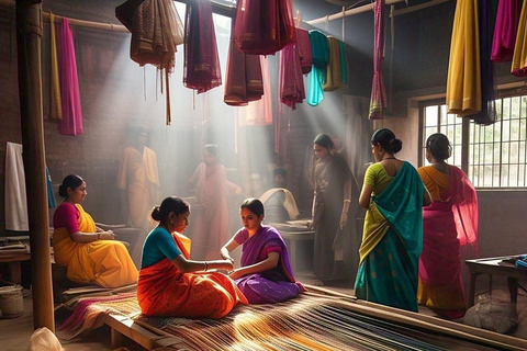 Tour turístico privado con guía por los pueblos de Varanasi